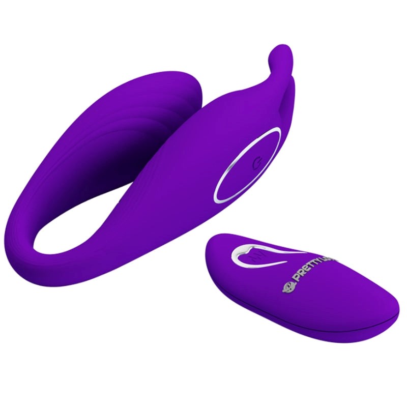 Baile Ridged Pleasure Pretty Love Intimate Massager Couples Vibrator - - Personal Massagers