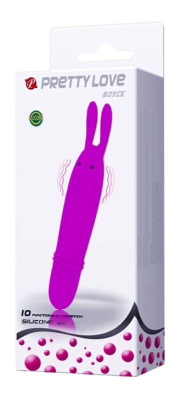 Baile Pretty Love Boyce Mini Vibrating Clit Tickler with 10 Vibration Modes - - Clit Ticklers and Pulsators