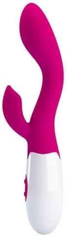 Baile Pretty Love Brighty Luxurious G Spot Silicone Rabbit Vibrator Dual Motor - Rabbit Vibrators