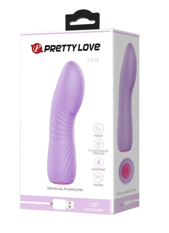 Baile Pretty Love Lina Mini Vibrator with 12 Functions - G-Spot Vibrators