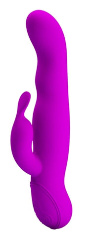 Baile Pretty Love Rotating G Spot and Clitoral Massager Dual Stimulation - Rabbit Vibrators