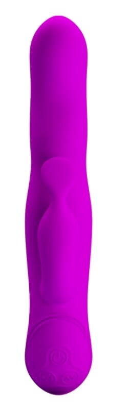 Baile Pretty Love Rotating G Spot and Clitoral Massager Dual Stimulation - - Rabbit Vibrators