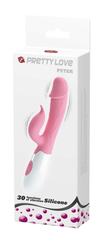 Baile Pretty Love Peter Rabbit Vibrator Dual Motor G Spot Clitoral Stimulation - - Rabbit Vibrators