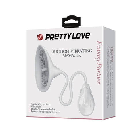 Baile Pretty Love Pussy Suction Cup Massager 10 Modes Clitoral Stimulation - Pussy And Clit Toys