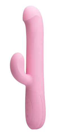 Baile Pretty Love Truman Vibrating Cock Ring with Dual Ring Design - Rabbit Vibrators