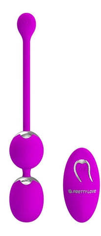 Baile Pretty Love Willie Bullet Vibrator with 10 Vibration Patterns - Remote Control Vibrators