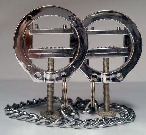 Priss Press Nipple Clamps - Nipple and Clit Clamps