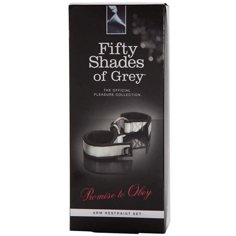Love Honey Promise to Obey Arm Restraints with Velcro Closure System - Cuffs And Restraints