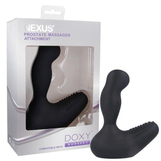 Nexus Sex Toys Prostate Massager Attachment Doxy Number 3 Compatible Vibrator - - Body Wands