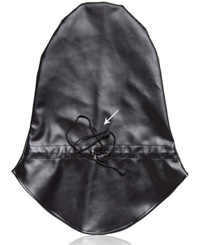 BDStyle Public Executioner Hood Premium Faux Leather BDSM Role Play - Bondage Hoods