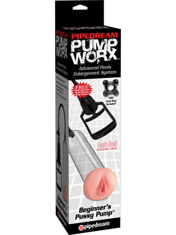Pump Worx Beginners Life Like Pussy Pump - Pussy And Clit Toys
