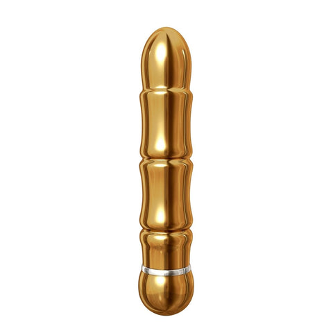 Pipedream Products Pure Aluminium Gold Small Vibrating Bullet - Personal Massagers