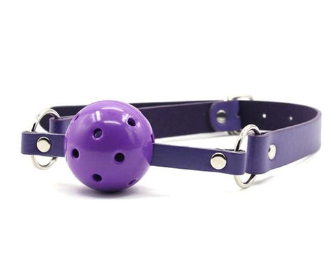 BDStyle Purple Plush SM Bondage Kit 7 Pcs Complete Restraint Set - Bondage Kits