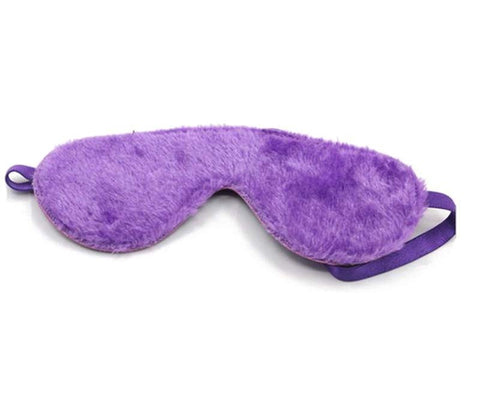 BDStyle Purple Plush SM Bondage Kit 7 Pcs Complete Restraint Set - Bondage Kits