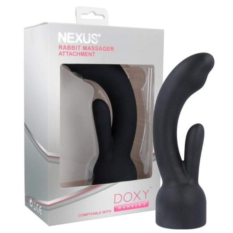 Nexus Sex Toys Rabbit Massager Attachment Doxy Number 3 Compatible Dual Stimulator - - Body Wands