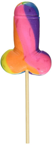 Delightful Rainbow-Hued Cock Pop - Playful Party Treat - Sex Games, Coupons and Tricks