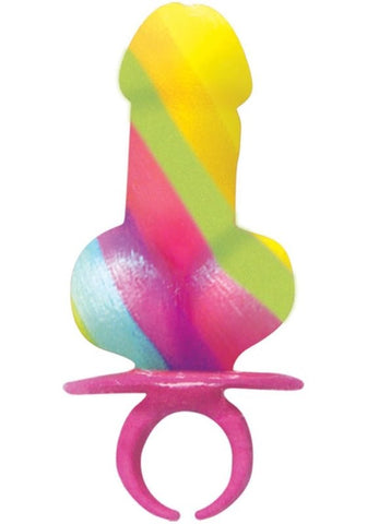 Hott Products Rainbow Cock Ring Pop Novelty Candy Party Favor - Sex Games, Coupons and Tricks
