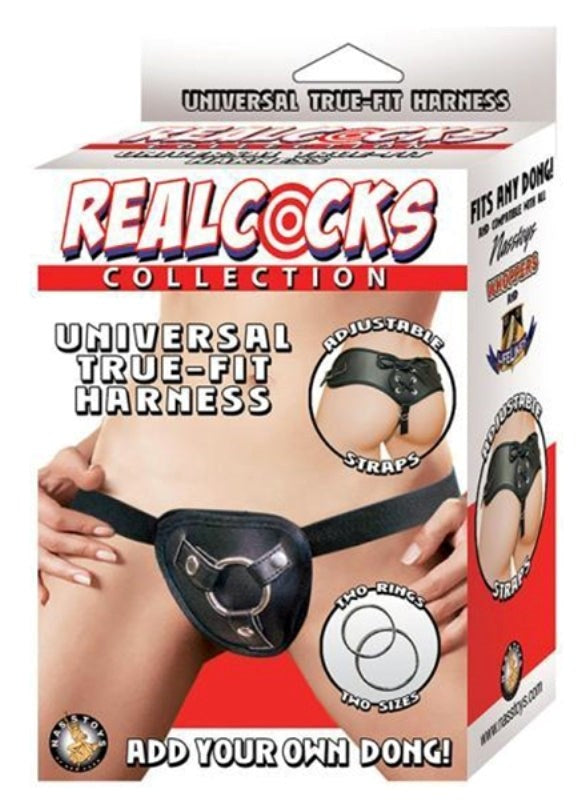 Nasstoys Realcocks Universal True Fit Harness Adjustable Strap On Harness - - Strap On Sextoys