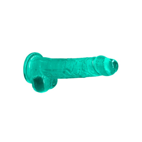Shots Toys REALROCK 8 Inch Realistic Dildo With Balls Suction Cup Base - Realistic Dildos