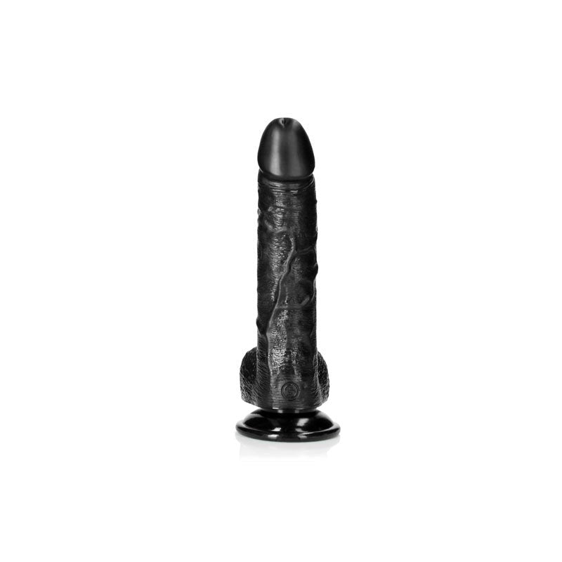 Shots Toys REALROCK Curved Pleasure Dildo Premium Body Safe Silicone Design - - Realistic Dildos