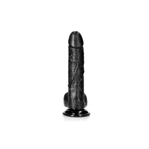 Shots Toys REALROCK Curved Pleasure Dildo Premium Body Safe Silicone Design - Realistic Dildos