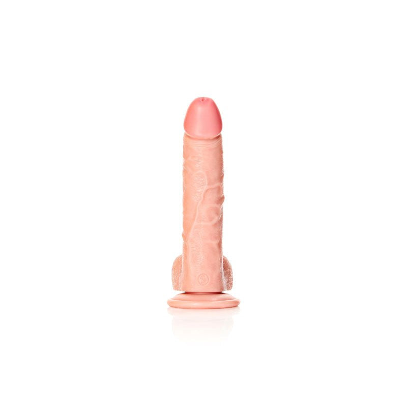Shots Toys REALROCK Regular Curved Pleasure Enhancer 20.5cm Realistic Dildo - - Realistic Dildos