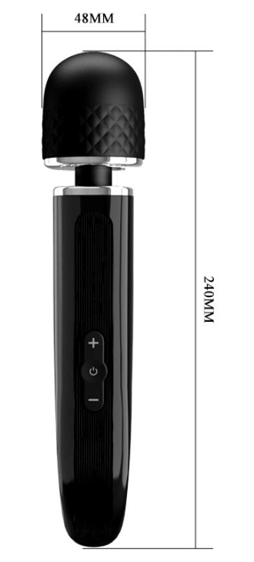 Baile Pretty Love Deluxe Body Wand 5 Speeds 7 Vibrations Rechargeable - - Personal Massagers