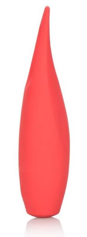 California Exotics Red Hot Spark Clitoral Vibrator with 10 Vibration Modes - Personal Massagers