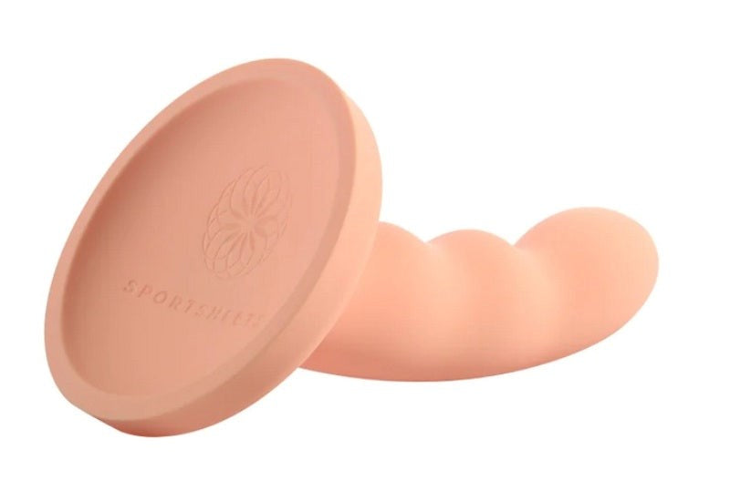 Sportsheets Ren 6 in. Suction Cup Dildo with Pleasure Bump Shaft - Non-Realistic Dildos