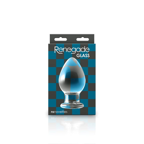 NS Novelties Renegade Glass Knight Borosilicate Glass Dildo - Glass Sex Toys