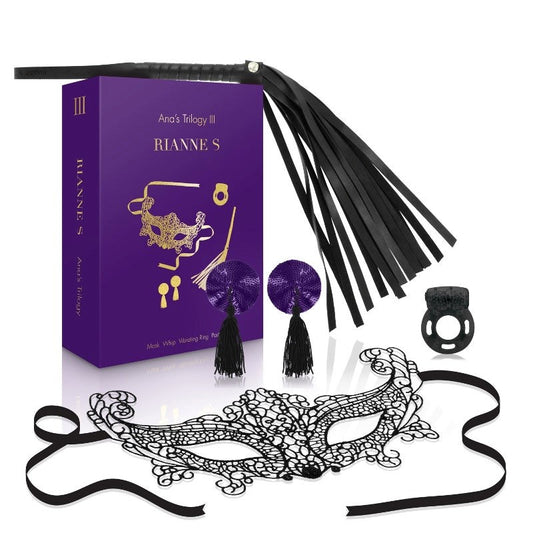 Rianne S Ana's Trilogy Set III Push And Play CRings - - Sex Kits