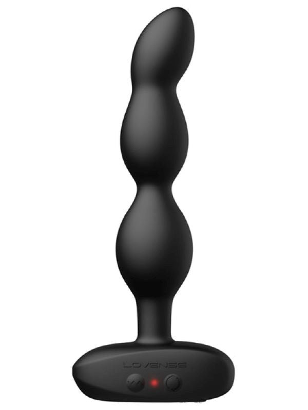 Lovense Ridge App Controlled Vibrating Anal Beads with Dual Action Tech - - Remote Control Vibrators