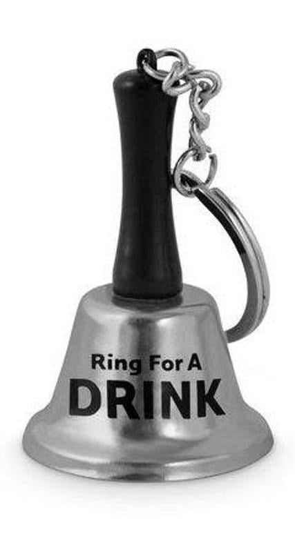 Landmark Concepts Ring for a Drink Keyring Bell Party Novelty Item - - Sex Games, Coupons and Tricks