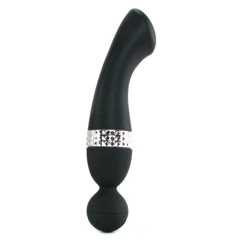 Doc Johnson Rock Star G Spot Vibrator Stevie Black with Angled Head - Waterproof Vibrators