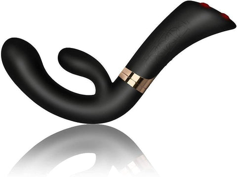 Rocks Off Enigma Dual Motor Vibrator for G Spot and Clitoral Stimulation - Rabbit Vibrators