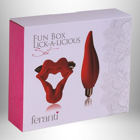 Rocks Off Feranti Lick a Licious Fun Box Couples Pleasure Kit - Sex Kits