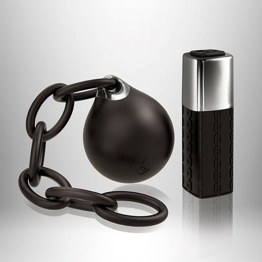 Rocks Off Linx Ball And Chain Rechargeable Remote Control Wearable Vibrator - - Remote Control Vibrators