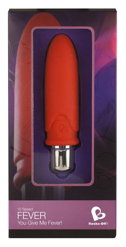 Rocks Off Mini Mates 10 Speed Fever Waterproof Bullet Vibrator - Waterproof Vibrators