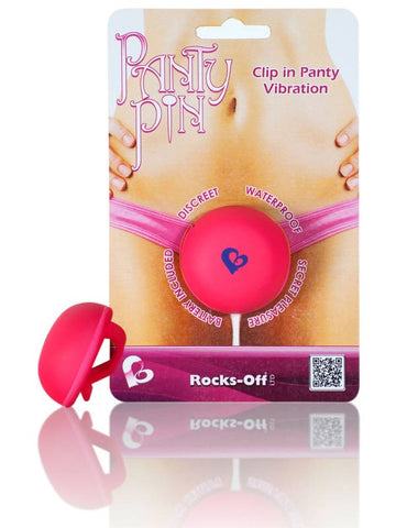 Rocks Off Discreet Pleasure Panty Vibrator with Magnetic Clasp Design - Clit Ticklers and Pulsators