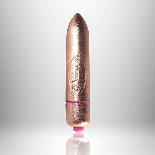 Rocks Off Precious Golden Passion 7 Exhilarating Speeds Bullet Vibrator - - Waterproof Vibrators
