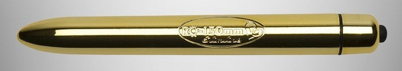Rocks Off RO 150mm Slimline 10 Speed Gold Vibrator with 10 Speeds - - Waterproof Vibrators