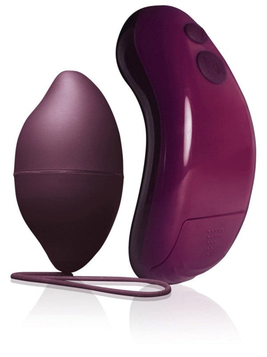 Rocks Off RO Duet Remote Control Vibrator with Dual Vibrating Functions - - Love Eggs and Kegel Exercisers