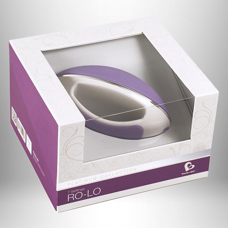 Rocks Off RO-LO White/Purple Stamina Training Toy - - Luxury Sex Toys