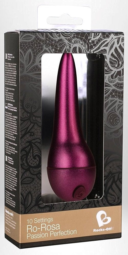 Rocks Off Ro Rosa Clitoral Vibrator with Precision Tip Design - - Clit Ticklers and Pulsators