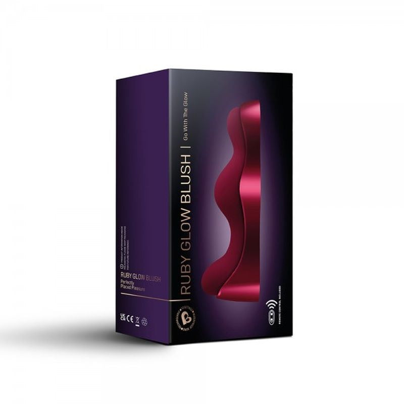 Rocks Off Ruby Glow Blush Body Safe CRings - - Luxury Sex Toys