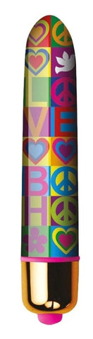Rocks Off Summer of Love Be My Bo Ho 90mm Vibrating Bullet Waterproof Clitoral - Waterproof Vibrators