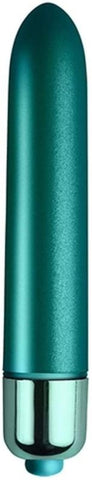 Rocks Off Touch of Velvet Peacock Petals Bullet Vibrator Ten Patterns - Bullet Vibrators