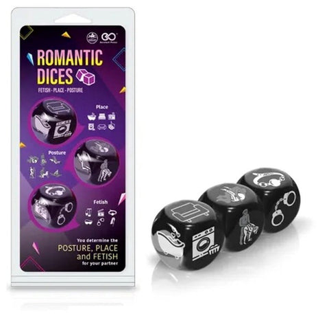 NANMA Corporation Romantic Dices 3 Pack Cock Ring Set - Sex Games, Coupons and Tricks