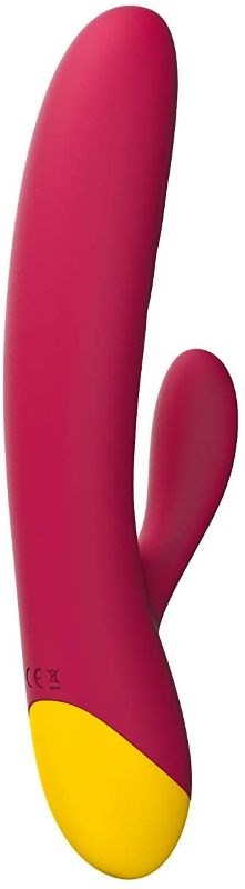 WOW Tech Romp Jazz Rabbit Vibrator Dual Clitoral and G Spot Stimulation - - Rabbit Vibrators