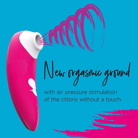 We-VibeRomp Shine Vibrating Clitoral Stimulator with Air Pulse Technology - Clit Ticklers and Pulsators